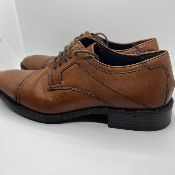 Johnston & Murphy Brown Dress Shoes Men’s 8M Leather Cap Toe 20‑1276 India main image 12